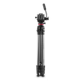 HAMA Трипод / Статив „PRO Move 160 2D+“, 160 см, видео статив за камера и мобилен телефон