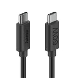 HAMA Кабел за зареждане USB-C - USB-C, 60 W, 1.2 м, черен