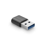 Адаптер HAMA USB-A мъжко - USB-C женско, USB 3.2 Gen 2, 10 Gbit/s, Черен