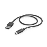 HAMA Кабел  USB-C - USB А, 0,5 м, 480Мbit/ 3А, черен