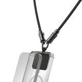 Hama Кабел за зареждане, USB-C, 2 в 1 с връзка за телефон, 1.2 m, черен