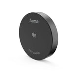 HAMA Безжично зарядно устройство Qi2 25W, бързо зареждане, черно