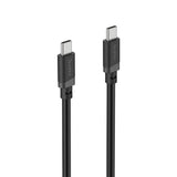 HAMA Кабел USB-C - USB-C, 60W, 0.5 м, черен