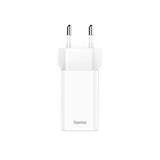 HAMA Бързо зарядно устройство, 40–60 W, GaN, USB-C, PD, Dynamic Fast Charger, бяло