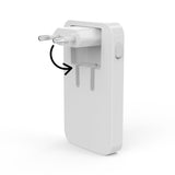 HAMA Бързо мини зарядно, 65W, 2x USB-C, 1x USB-A, PD, плоско, бяло