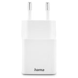 HAMA Бързо мини зарядно 1x USB-C, 1x USB-A, PD, 20 W, бяло