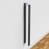 HAMA Магнитен кабелен канал , 90 см, за стенен монтаж, черен