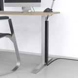 HAMA Магнитен кабелен канал, 55 см, за монтаж на крака на маса, черен