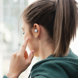 HAMA Блутут слушалки "Freedom Buddy II", True Wireless, Бял