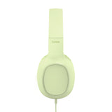 HAMA Слушалки с микрофон "Fun C", USB-C, водач за кабел от едната страна, зелени