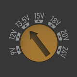 HAMA Универсално захранване, регулируемо, 1500mA, 24W, max. 24V, 7 адаптера