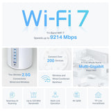 Меш система TP-Link Deco BE65 Wi-Fi 7 BE9300 - 2бр