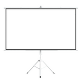Екран на стойка  ESTILLO 244 х 183 см,120", бял, с черна рамка, 4:3, 11 кг