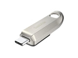 USB памет SanDisk Ultra Luxe, 128GB, USB 3.2 Gen 1, USB-C, Сребрист