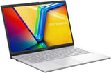 Лаптоп ASUS Vivobook Go 15 E1504FA-BQ2871NA - 15.6" IPS Full HD, AMD Ryzen 5 40, 16GB LPDDR5, 512GB SSD - Сребрист