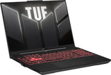 Лаптоп ASUS TUF Gaming A16 2024 FA607NUQ-RL014 - 16" IPS FullHD+, AMD Ryzen 7 170, 16GB DDR5, 512 GB SSD, RTX 4050 6GB GDDR6