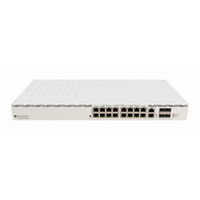 Суич MikroTik CRS320-8P-8B-4S+RM, 16 x Gigabit Ethernet ports, 4 x SFP+