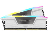 Памет Corsair Vengeance White RGB 32GB(2x16GB) DDR5 6000MHz CL38 Intel XMP, AMD EXPO