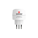 Skross универсален адаптер World to CH+IT+ Brasil, USB