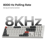 Безжична механичка клавиатура Keychron Q6 Ultra 8K Black - Silk POM Switch Brown
