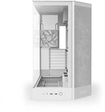 Кутия NZXT H9 Flow Dual-Chamber - White