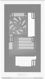 Кутия NZXT H3 Flow 2025 All White Micro-ATX Tower