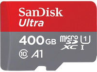 SanDisk Карта памет Ultra microSDXC,400GB + SD Adapter + 98MB/s Class 10 UHS-I A1