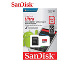 SanDisk Карта памет Ultra microSDXC,400GB + SD Adapter + 98MB/s Class 10 UHS-I A1