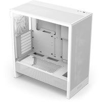 Кутия NZXT H5 Flow RGB 2024 White, Mid-Tower