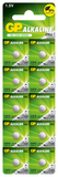 Бутонна алкална батерия GP177 LR-626/ 10 бр./pack цена за 1 бр./ AG4 1.55V GP