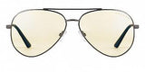 Компютърни очила GUNNAR Maverick Gunmetal Clear, Сребрист