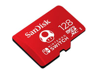 Карта памет SanDisk for Nintendo Switch, microSDXC UHS-I, 128GB, До 100MB/s