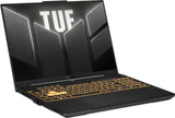 Лаптоп ASUS TUF GAMING F16 FX607VU-RL048 - 16" Full HD+ IPS 144Hz, Intel Core 5 210H, 16gb DDR5, RTX 4050 6GB