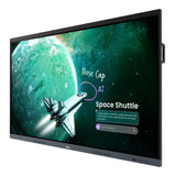 Интерактивен дисплей BenQ RE7505E 75",UHD 3840 × 2160 (4K) ,450:1,20W × 2 , Android 16
