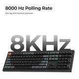 Безжична механичка клавиатура Keychron V6 Ultra 8K - Silk POM Switch Banana