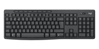 Kомплект безжични клавиатура с мишка Logitech MK370, Bluetooth, Черен