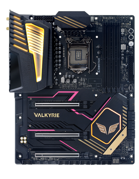 Дънна платка BIOSTAR Z590 VALKYRIE, WI-FI 6, ATX, socket 1200