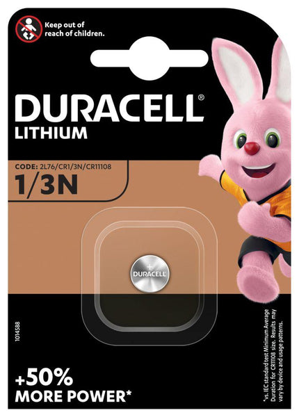 Литиева батерия CR-1/3N  3V  за глюкомери и фото DURACELL DL1/3N