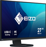 Монитор EIZO ColorEdge EV2740S-BK, 27'', 3140x2160, IPS, USB-C, DP, HDMI, 4xUSB-A, Черен