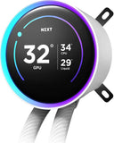 Охладител за процесор NZXT Kraken Elite 280 V2 RGB White LCD Display