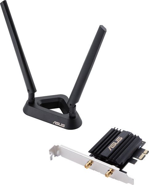 Адаптер ASUS PCE-AX58BT, AX3000 Dual Band PCI-E, WiFi 6 (802.11ax)