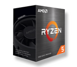 Процесор AMD Ryzen 5 5500F, AM4 Socket, 6 Cores, 3.0GHz, 19MB Cache, 65W, BOX