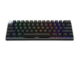 Геймърска клавиатура Logitech Pro X 60 Tactile black, KEYCONTROL, LIGHTSYNC, RGB, Черна