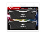 Памет Team Group T-Force Delta RGB Black, DDR4, 32GB (2x16GB), 3600MHz, 1.35V