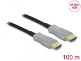 Оптичен кабел Delock, HDMI 4K, 60 Hz, 100 m