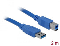 Кабел Delock USB-A - USB-B, 2m