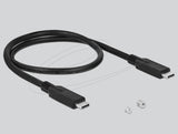 Външно чекмедже Delock за M.2 NVMe PCIe SSD със SuperSpeed USB 10 Gbps (USB 3.1 Gen 2) USB Type-C женски