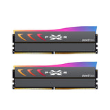 Памет Silicon Power Storm RGB 32GB(2x16GB) DDR5 UDIMM 6400MHz CL32 SP032GXLWU60CFDK