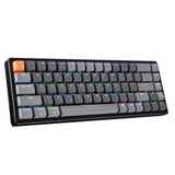 Геймърска Механична клавиатура Keychron K6 Aluminum 65% Gateron Blue Switch RGB LED Gateron Blue Switch ABS