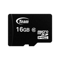 Карта памет TEAM micro SDHC, 16GB, Class 10 с SD адаптер